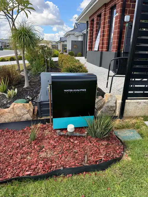 Whole-home water filtration in a luxury Perth bathroom